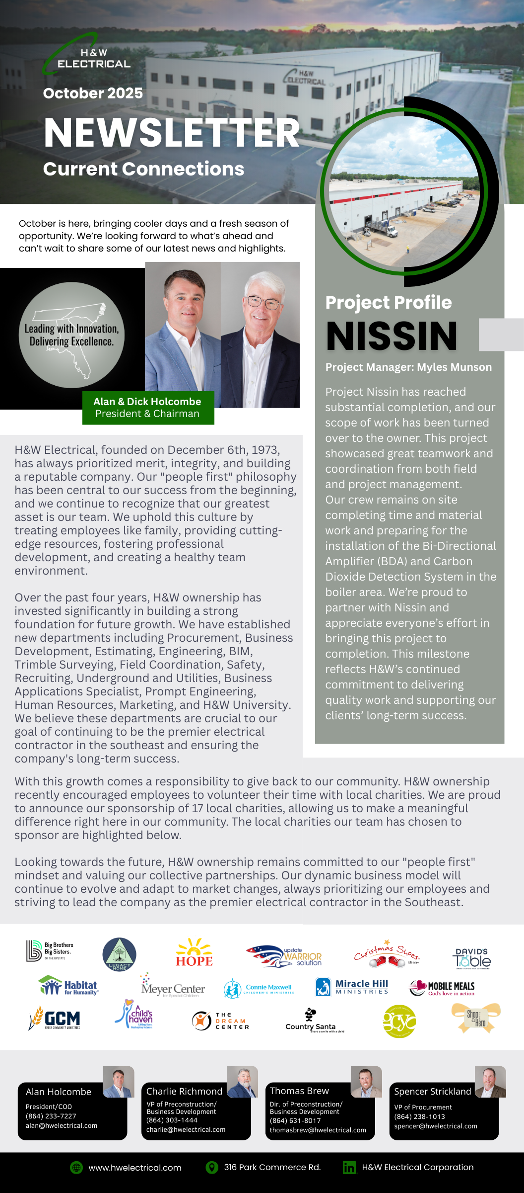 October 2025 Newsletter